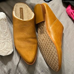 Kelsi Dagger Fur Lined Mules